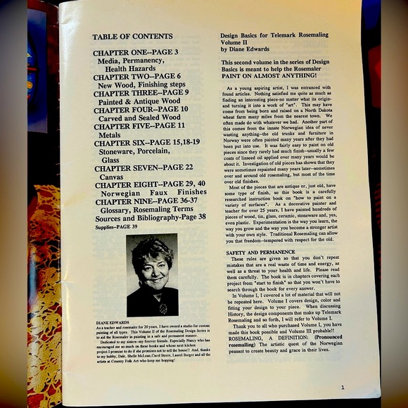 Design Basics for Telemark Rosemaling, Volume II - Picture 2 of 4